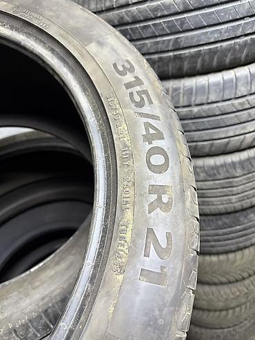 continental: Шины 315 / 40 / R 21, Лето, Б/у, Пара, Легковые, Continental — 3