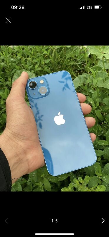 продам холодильник бу бишкек: IPhone 13, Колдонулган, 128 ГБ, Көгүлтүр, Каптама, 79 %