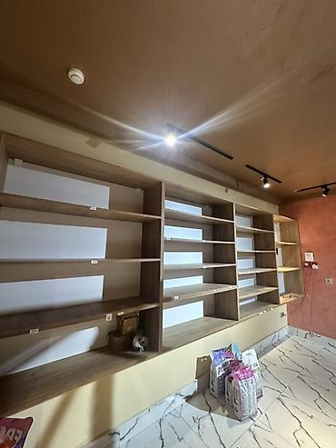 hamam ref: Mağaza, market və satış sahəsi üçün mebel və rəf komplekti. Dəstə — 7