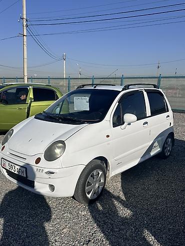 bmb e34: Daewoo Matiz: 2002 г., 0.8 л, Механика, Бензин, Хэтчбэк — 2