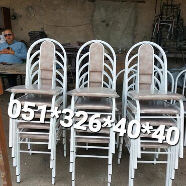 Stullar: Mətbəx üçün, Yeni, rəng - Ağ Stul — 9