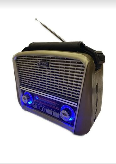 Radio: Nostalji görünüşlü səs gücləndirici Fm radio Bluetooth USB flashkart — 8