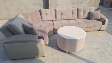 угловой диван на кухню: Б/у, Угловой диван, Для гостиной, Нераскладной