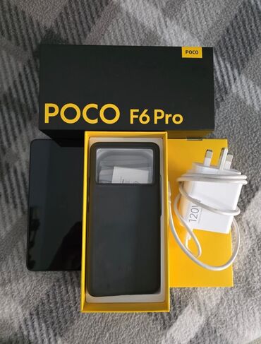 телефоны бу редми: Poco F6 Pro, Б/у, 512 ГБ, цвет - Черный, 2 SIM