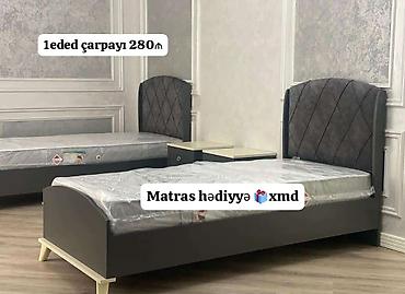 tek kravat ucuz: Tək nəfərlik çarpayı - Ölçü: standart tək nəfərlik (şəkildəki model) - — 1
