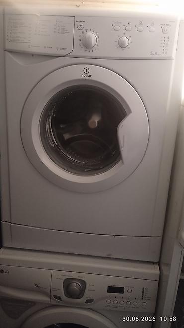 Стиральные машины и холодильник 1) Стиральная машина Indesit at lalafo.kg Стиральные машины и холодильник 1) Стиральная машина Indesit