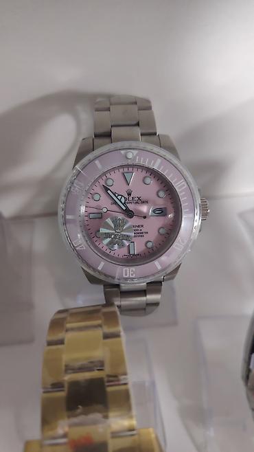 saat baki: Məhsul: Kvars mexanizmlu analoq qol saatları (Rolex üslubunda — 4