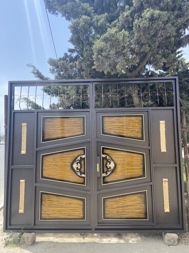 Həyət darvazaları: Eni-3 Hündürlük-2.60 Çərçivə-8lik Şveller,List-2.5,Profil -da lalafo.az — 7 Həyət darvazaları: Eni-3 Hündürlük-2.60 Çərçivə-8lik Şveller,List-2.5,Profil — 7