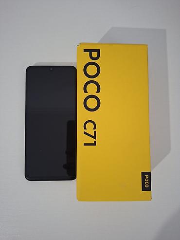 redmi 13 ultra: Poco C71, Б/у, 128 ГБ, цвет - Черный, 2 SIM — 1