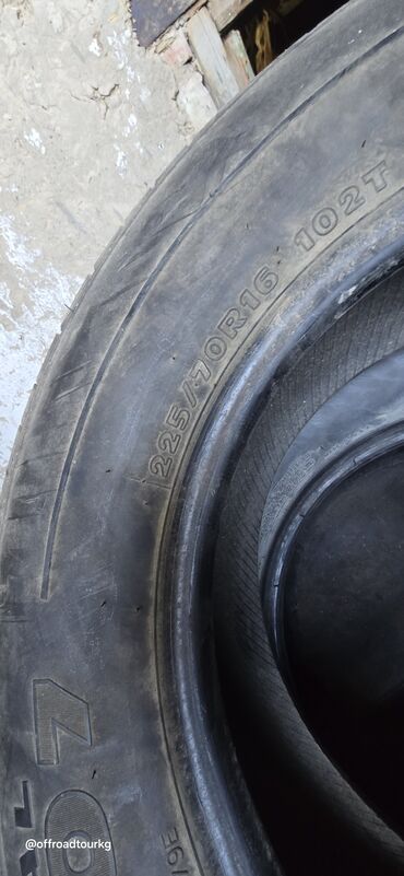 шины hankook бу: Шины 225 / 70 / R 16, Всесезонная, Б/у, 1 шт, Внедорожные (АТ/МТ), Корея, Hankook