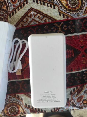 Powerbanklar: Powerbank 20000 mAh, İşlənmiş