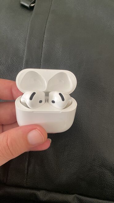 air dost: İşlənmiş Simsiz (Bluetooth) Qulaqcıqlar, Apple, rəng - Ağ