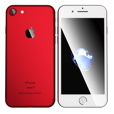 cherry red: IPhone 7, Б/у, 256 ГБ, Красный, Чехол, Коробка, 100 %