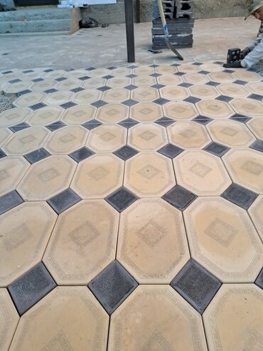 Тротуарная плитка: Тротуарная плитка, Другая модель, Мраморная, Для парковки, Новый — 6