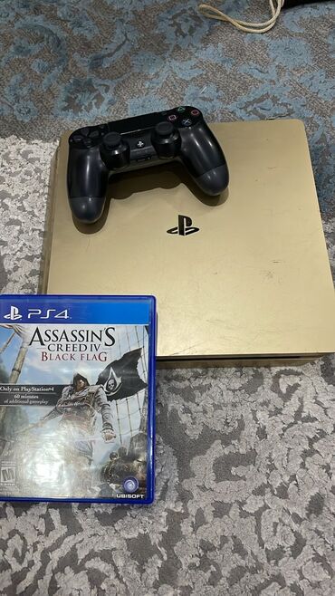 PS4 (Sony PlayStation 4): Playstation 4. Слим 500гб. Не прошитый. Последняя обновления 12.50