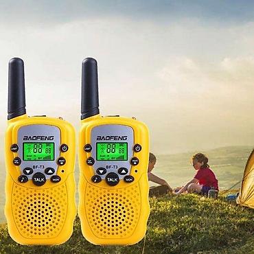Eksterne baterije: Baofeng BF-T3 PMR/FRS walkie-talkie (žuti) - Kompaktni dvosmerni — 2