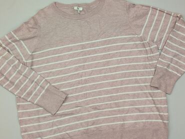 różowe t shirty: Sweter, C&A, L, stan - Dobry