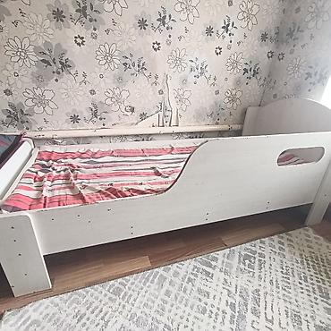 брама белое золото: Детская односпальная кровать с бортиком.
Можно поторговаться — 1