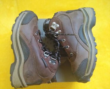 braon cizme kratke: Ankle boots, Timberland, Size - 24