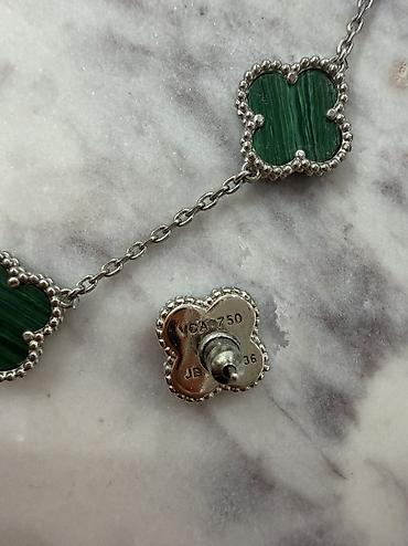 lakovana torba: Van Cleef and Arpels detelina garnitura. Sa logoima i gravurama — 3