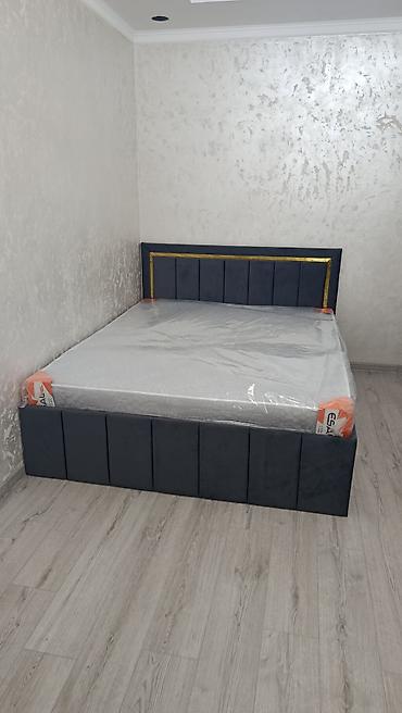 Эки кишилик керебет, Жаңы, Матрасы бар, узуну - 200 см — 1