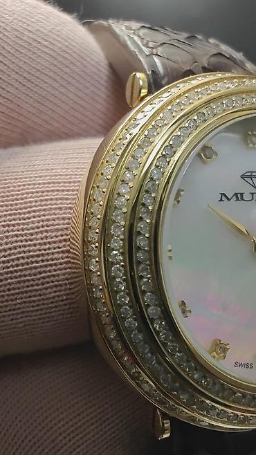 Классические часы: MUL580-GL-D-7 💎 264 бриллианта 💰Стоимость 147800 сом. Сегодняшнюю — 4