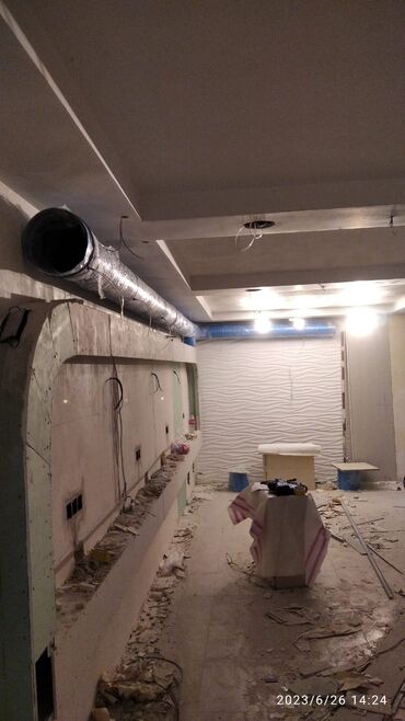 Havalandırma sistemləri: Havalandırma sistemlərinin quraşdırılması.Ən münasib qiymətə — 5