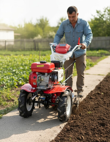 Дизельные мотоблоки: Мотоблок ROLF 8.5 лошадей Оригинал Распродажа Мощности 8.5 — 1