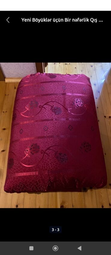 12 neferlik stol stul: Sadə matras, Bir nəfərlik
