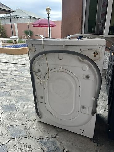işlənmiş soyuducu ucuz: Paltaryuyan maşın Indesit, 6 kq, Təmirə ehtiyacı var, Avtomat, Qurutma var — 3