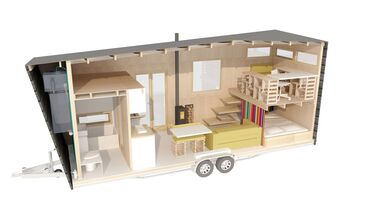 Другой транспорт: Tiny house Дом на колесах цены от 16000$ зависит от комплектации и — 12