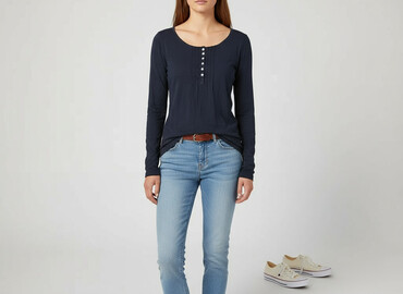 bluzka tommy damska: Tex Woman, Bluzka damska, rozmiar L