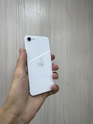IPhone SE 2020, Б/у, 128 ГБ, Белый, Защитное стекло, Чехол, В рассрочку, 74 % at lalafo.kg IPhone SE 2020, Б/у, 128 ГБ, Белый, Защитное стекло, Чехол, В рассрочку, 74 %