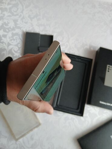 Samsung: Samsung Galaxy S24 Ultra, Б/у, 256 ГБ, цвет - Серый, 1 SIM