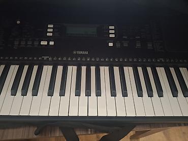 yamaha sintezator: Yamaha PSR-E373 sintezator - 61 ədəd tam ölçülü klaviş - LCD ekranlı — 3