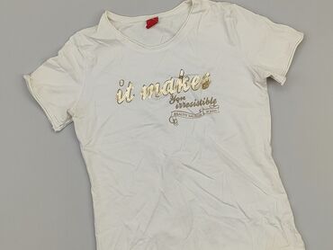 białe t shirty plus size: T-shirt, XL (EU 42), condition - Good
