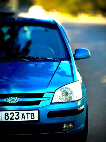 электро мини машина: Hyundai Getz, 5‑дверный хэтчбек, голубой металлик. Продам или обмен