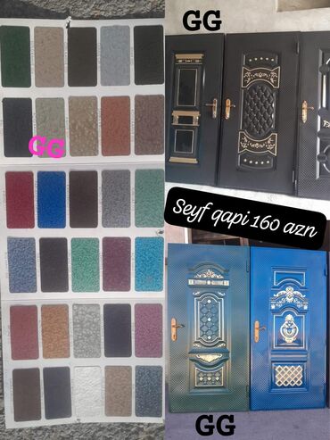 Taxta-şalban: Seyf qapılar – dekorativ və möhkəm metal giriş qapıları. • Material