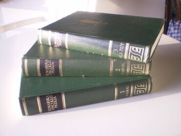 Knjige, časopisi, CD i DVD: Enciklopedije za šumarski fakultet,tri knjige,očuvane