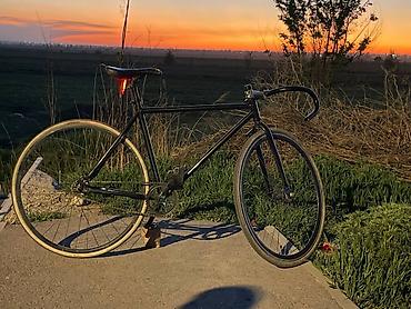 Городские велосипеды: Фикс-байк/трековый велосипед - Рама: стальная, классическая геометрия — 7