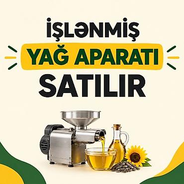 Kənd təsərrüfatı avadanlığı: Yağ çəkən aparatlar — 1