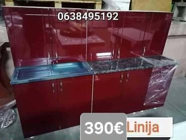 Kuhinjski nameštaj: Kuhinjski set – dužina 2 m - Komplet gornjih i donjih elemenata sa — 24