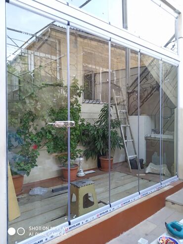 Balkonlar: 🔹 Kitab (qatlanan) Cam Balkon 🔹 Sürgülü Cam Balkon Sistemləri 🔹 Otaq — 4