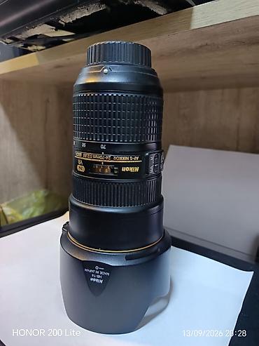 apple watch ultra 1: Nikon AF-S NIKKOR 24-70mm f/2.8E ED VR obyektiv - Zərif universal — 5