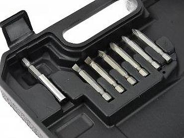 Setovi akumulatorskog alata: Akumulatorski odvijač Geko – set u koferu - Kompaktan bežični odvijač — 18