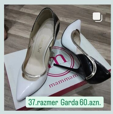 Botinka və botilyonlar: Ölçü: 36.5, rəng - Gümüşü, Yeni — 3