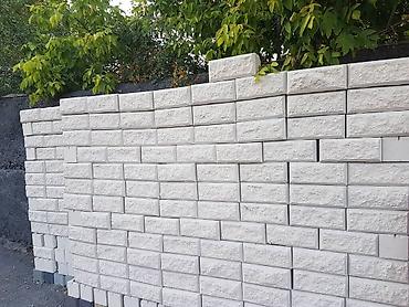 Заборы из пескоблока: Заборы из пескоблока — 29