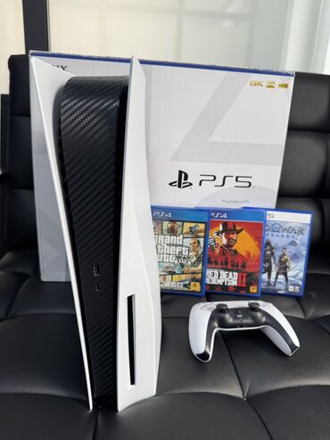продаю playstation: Продаю Sony PlayStation 5, 825 гб. Версия с дисководом. Приставка в