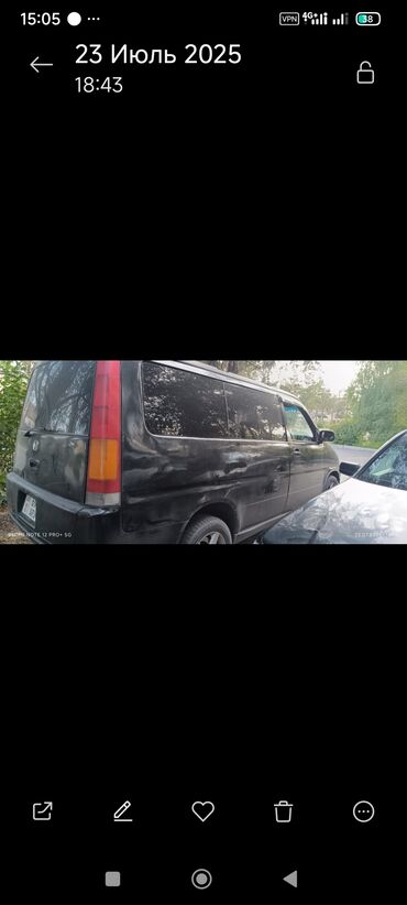 хонда степ эреф 1: Honda Stepwgn: 2000 г., 2 л, Автоматтык, Бензин, Вэн/Минивэн