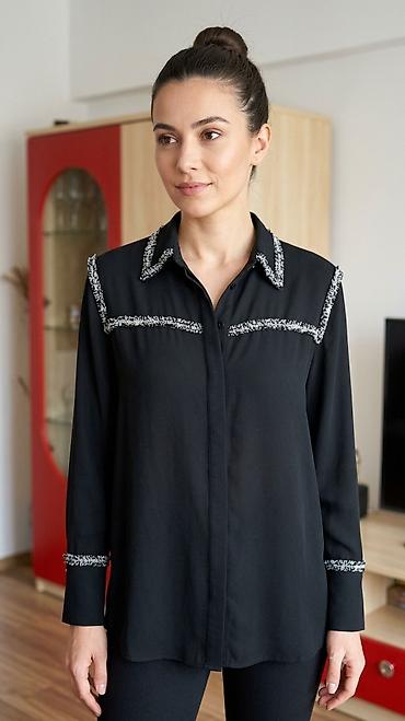 Zara qadın köynəyi Razmer: Mi geyinilmemiş - Rəng: qara - Model lalafo.az -da Zara qadın köynəyi Razmer: Mi geyinilmemiş - Rəng: qara - Model